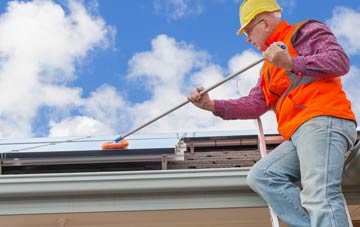 Addlestonemoor soft wash roof cleaning